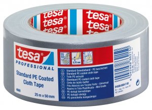 tesa® Professional 4688 PE Reparaturband - professional standard PE coated cloth tape
