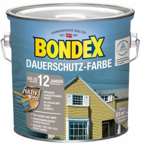BONDEX Dauerschutz-Farbe - verschiedene Farben - 0,75 Liter