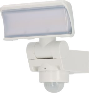 WS 2050 WP - LED Strahler mit Bewegungsmelder für außen - weiß
