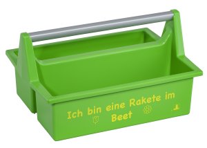 Tragekasten McPlus Carry 40 - Ich bin eine Rakete im Beet