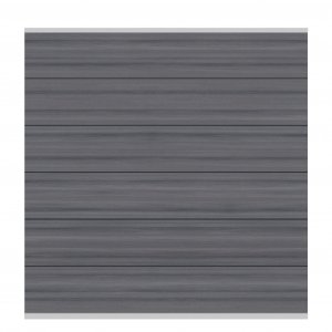 WPC PLATINUM XL - Grau - Zaunfeld-Set 178x183 cm
