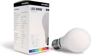 LED Leuchtmittel mit Vollspektrumlicht - Birnenform E27 - warmweiß