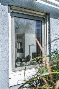 Fenster Insektenschutz MAGNETIC - Fliegengitter mit Magnetrahmen - max.100 x 120 cm - weiß