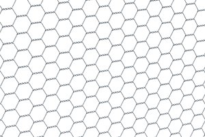 Sechseckgeflecht - Drahtzaun - 25 mm Maschung - verzinkt