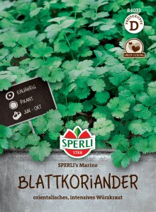 Blattkoriander - SPERLI´s Marino