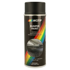 MOTIP Stoßstangenfarbe - BUMPER PAINT - schwarz matt