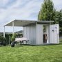A2 mit Seitendach L in silber-metallic
